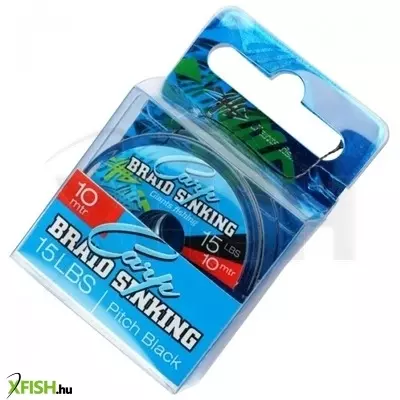 Giants Fishing Fonott előke zsinór Carp Braid Sinking 45lbs / 10m Pitch Black