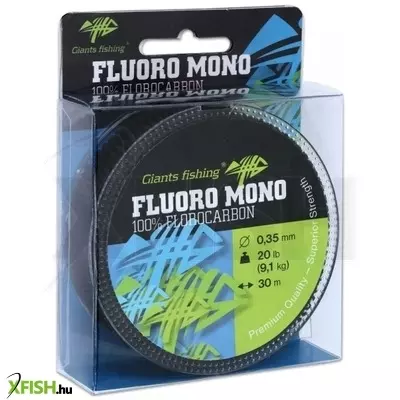 giants fishing 100% fluorocarbon előke 30m|0,30mm/15lb(6,8kg)