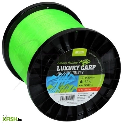 Giants Fishing Luxury Carp High Visibility Green Monofil Zsinór 5000m 0.30mm 9.3Kg
