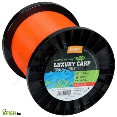 Giants Fishing Luxury Carp High Visibility Orange Monofil Zsinór 5000m 0.28mm 7.9Kg