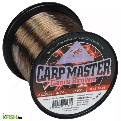 Giants Fishing Vlasec Carp Master pontyozó zsinór Camu Brown 600m|0,35mm/11,9kg