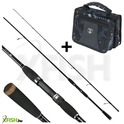 Giants Fishing Radiant Mx Spin Medium Pergető Horgászbot Ajándék Peregtő Táskával 270cm 7-28g