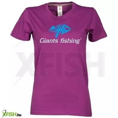 Giants Fishing mályva női póló L