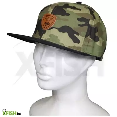 Giants Fishing Flat Cap Camo Baseball Sapka