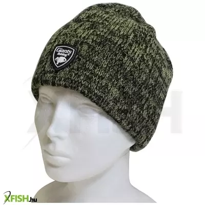 Giants Fishing Vastag Téli Horgász Sapka Zöld