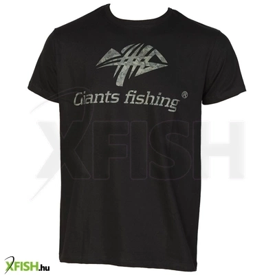 Giants Fishing Camo Logo Horgász Póló L