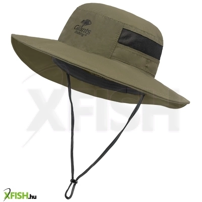 Giants Fishing Horgász Kalap Uv40+ Olíva Zöld
