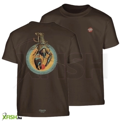 Giants Fishing Rák Mintás Gyermek Horgász Póló 7-8 Éves