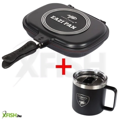 Giants Fishing Eazi Pan Serpenyő Medium + Thermo Bögre
