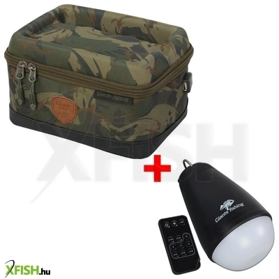 Giants Fishing Elektronikai Eszköz Tartó Táska + Multicolor Kemping Lámpa