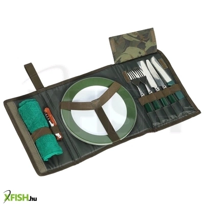 Giants Fishing Food Bag Compakt Evőeszköz készlet