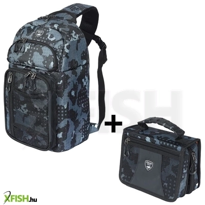Giants Fishing Pergető Hátizsák + Pergető Táska 24x15x39cm