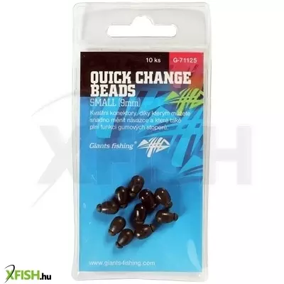 Giants Fishing Quick Change Beads Gumigyöngy S 9 mm 10 db/csomag