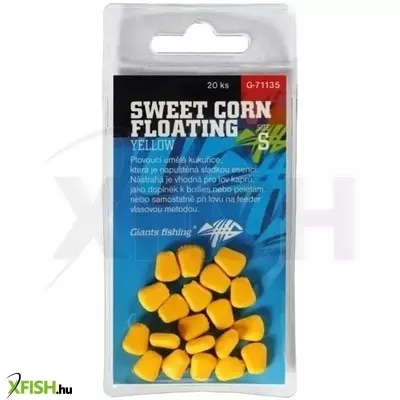 Giants Fishing Csali imitáció Sweet Corn Floating Yellow, s-es /20db