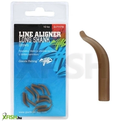 Giants Fishing Line Aligner Long Shank Horogbefordító Hosszú 10db/csomag
