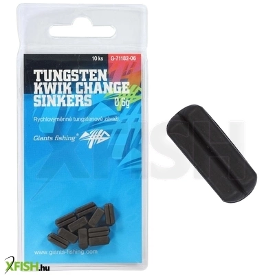 Giants Fishing Tungsten Kwik Change Sinkers Súly 0.8g 10db/csomag