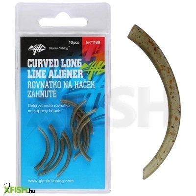 Giants Fishing Curved Long Line Aligner Horogbefordító 10db/csomag