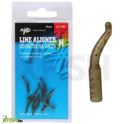 Giants Fishing Line Aligner Medium Camo Horogbefordító 10db/csomag