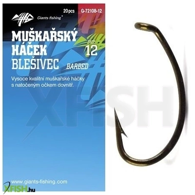 Giants Fishing Incurve Fly Legyező Horog 10-es 20db/csomag