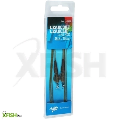 Giants Fishing Leadcore Előkötött Bojlis Szerelék Camo Brown 100cm 2db/csomag