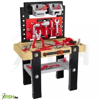 Neotools mini műhely gyerekeknek, műanyag szerszámokkal, 50x27x68cm