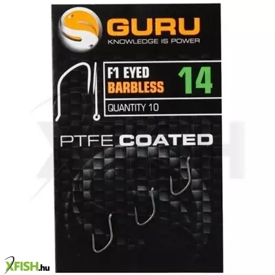 Guru F1 Eyed Szakáll Nélküli Horog Size 20