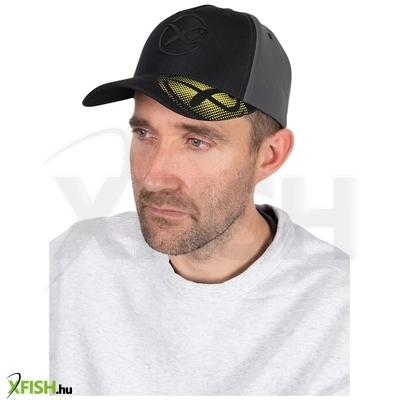 Matrix Faded Print Cap Baseball Sapka Fekete