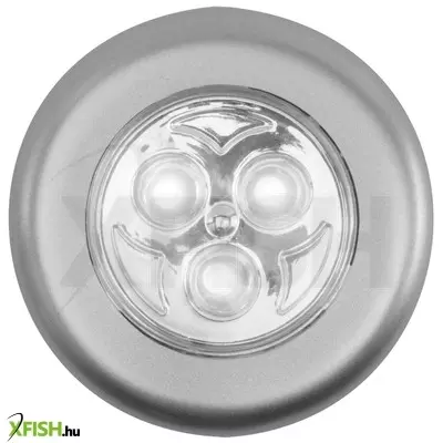 Home gl 03 bútorvilágítás, 3 led, hidegfehér, nyomógombos, öntapadós felület