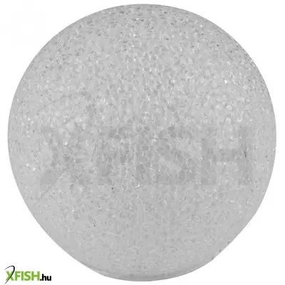 Dekorációs termékek home gle 15/ww, eva gömb dekoráció, rugalmas alapanyag, 2 db led, 15 cm átmérő