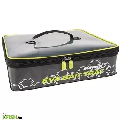 matrix EVA Bait Tray 4 tárolós csalitároló szürke 36x33x9.5cm