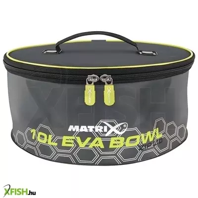 matrix EVA 10L Bowl / Zip Lid Cipzáras Csalis keverőedény