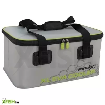 Matrix Xl Eva Cooler Bag világoszsürke csalitároló hűtőtáska 46x30x22cm