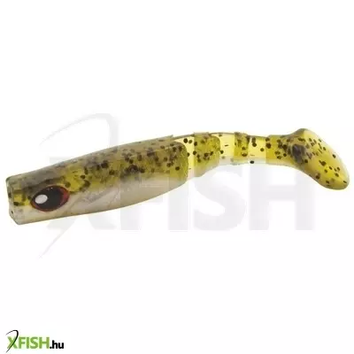 Mistrall Dominator Zöld Fehér Csillám Gumihal 85mm 6,8Gr 20db/csomag