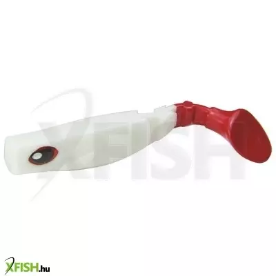 Mistrall Dominator Fehér Bordó Gumihal 65mm 5,2Gr 20db/csomag