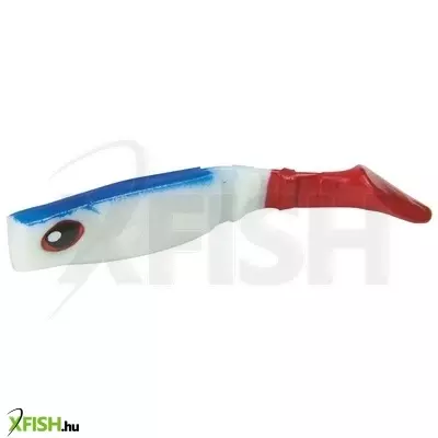 Mistrall Dominator Kék Szürke Piros Gumihal 65mm 5,2Gr 20db/csomag