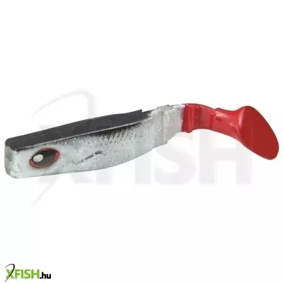 Mistrall Dominator Szürke Piros Mintás Gumihal 65mm 5,2Gr 20db/csomag