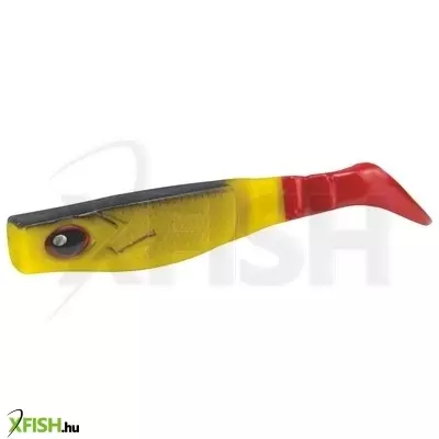 Mistrall Dominator Sárga Szürke Piros Gumihal 65mm 5,2Gr 20db/csomag