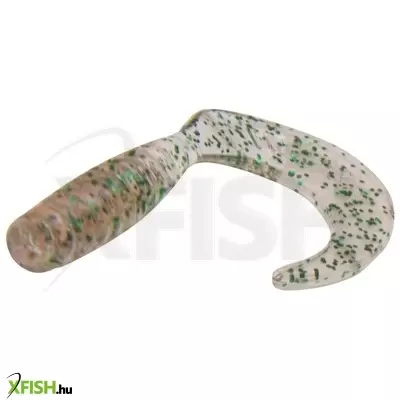 Mistrall Twister Ezüst Zöld Csillám Műcsali 38mm 0,7Gr 20db/csomag