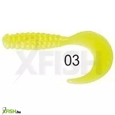 Mistrall Twister Műcsali Citromsárga 55mm 1Gr 20db/csomag