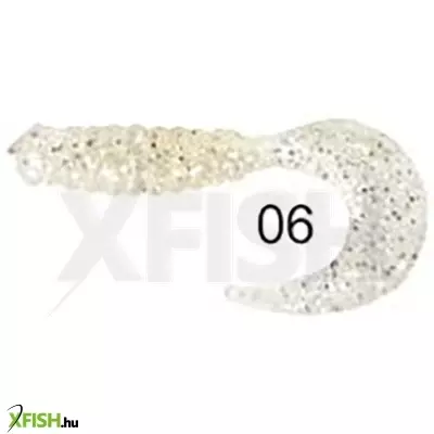 Mistrall Twister Fehér Csillám Műcsali 55mm 1Gr 20db/csomag