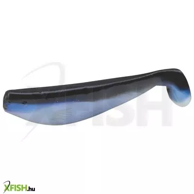 Mistrall Aggressor Fekete Ezüst Gumihal 80mm 10db/csomag