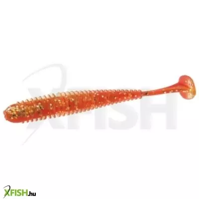 Mistrall Warrior Narancs Csillám Gumihal 75mm 2,5Gr 20db/csomag