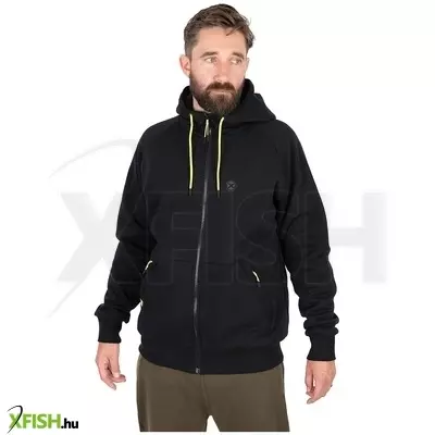 Matrix Sherpa Winter Hoody Téli Horgász Pulóver Fekete Xl