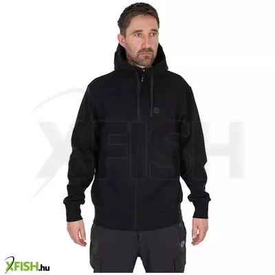 Mátrix Black Stealth Zip Hoody Horgász Pulóver Fekete Xxxl