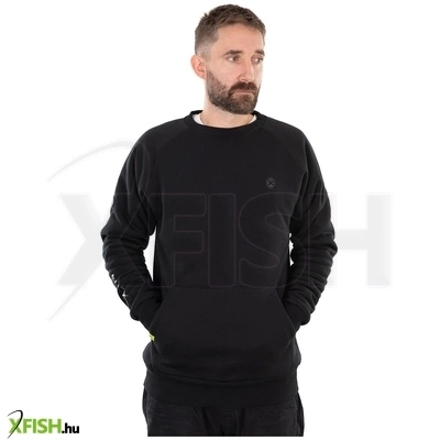 Matrix Sherpa Sweater Horgász Pulóver Fekete Xxl