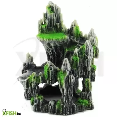 Szer-ber team hegyi ösvény akvárium dekoráció - 16x11,5x21cm (gu-118)