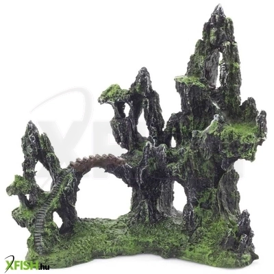 Szer-ber team hegyi ösvény akvárium dekoráció - 22x12,5x20,5cm (gu-145)