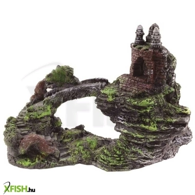 Szer-ber team hegyi ösvény akvárium dekoráció - 27x13x20cm (gu-149)