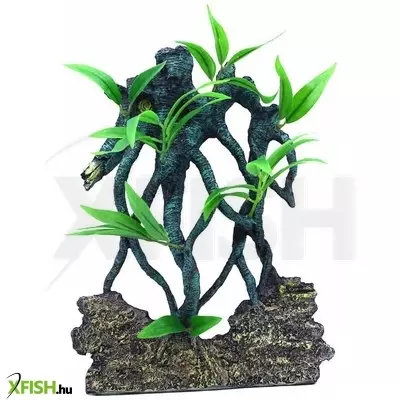 Szer-ber team fagyökér akvárium dekoráció (tapadókorongos) - 22x6x29cm (gu-268a)