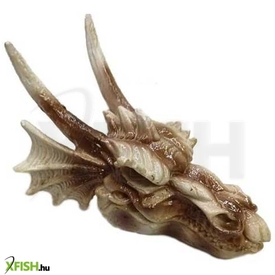 Szer-ber team sárkány koponya akvárium dekoráció - 13,5x8,5x8,5cm (gu-334a)